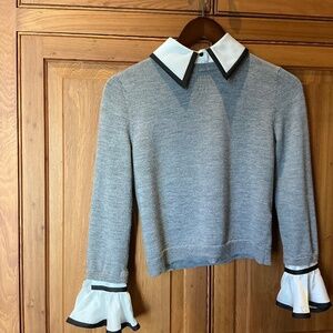 Alice + Olivia sweater Grey small